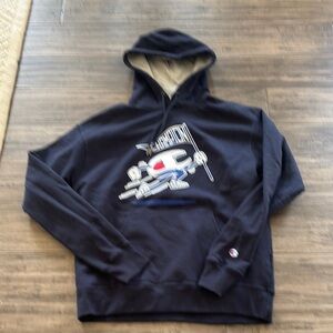 Champion Navy Hoodie for Men